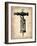 Vintage Wine Opener 4-NaxArt-Framed Art Print