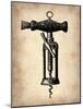 Vintage Wine Opener 4-NaxArt-Mounted Art Print