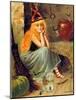 Vintage Witch Halloween-sylvia pimental-Mounted Art Print