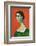 Vintage Woman in Green-Sharyn Bursic-Framed Photographic Print