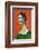 Vintage Woman in Green-Sharyn Bursic-Framed Photographic Print