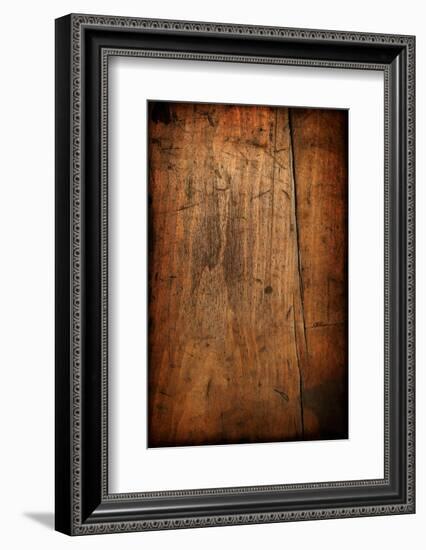 Vintage Wood Texture-Zibedik-Framed Photographic Print