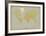 Vintage World Map-Unknown The Vintage Collection-Framed Art Print