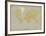 Vintage World Map-Unknown The Vintage Collection-Framed Art Print