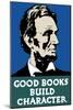 Vintage Wpa Propaganda Poster Featuring President Abraham Lincoln-null-Mounted Art Print