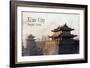 Vintage Xi'an City, China, Asia-Take Me Away-Framed Art Print