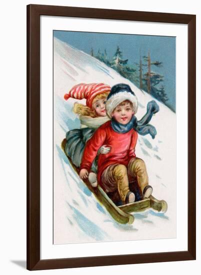 Vintage Xmas 1-Vintage Apple Collection-Framed Giclee Print