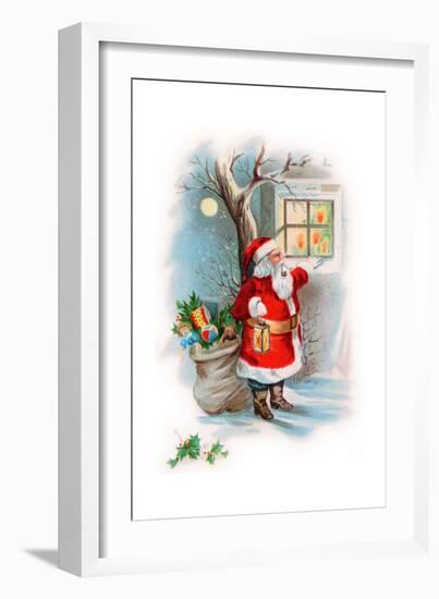 Vintage Xmas 2-Vintage Apple Collection-Framed Giclee Print