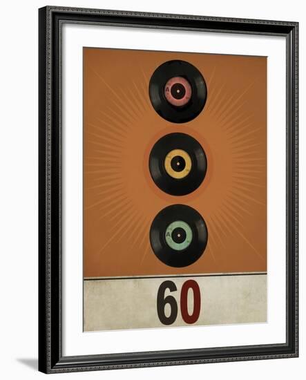 Vinyl 60-Sidney Paul & Co.-Framed Giclee Print