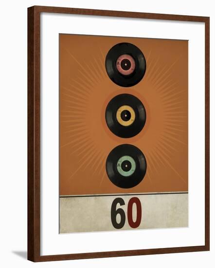 Vinyl 60-Sidney Paul & Co.-Framed Giclee Print