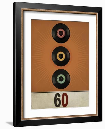 Vinyl 60-Sidney Paul & Co.-Framed Giclee Print