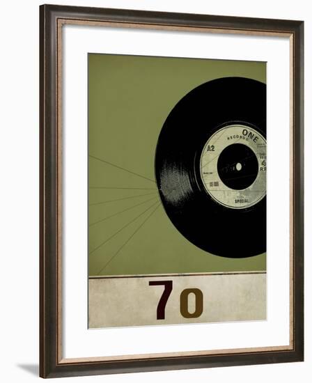 Vinyl 70-Sidney Paul & Co.-Framed Giclee Print