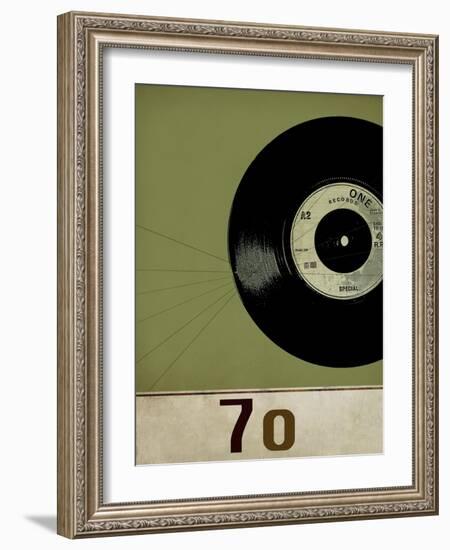 Vinyl 70-Sidney Paul & Co.-Framed Giclee Print