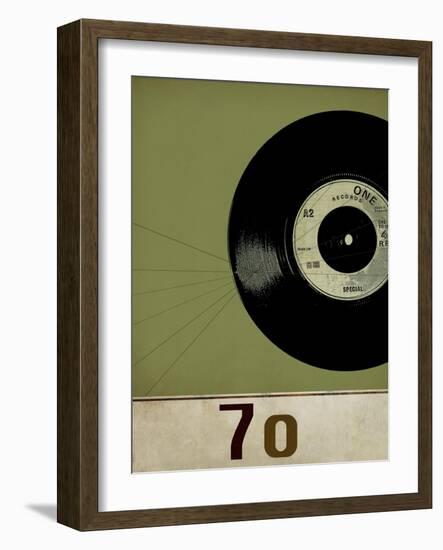 Vinyl 70-Sidney Paul & Co.-Framed Giclee Print