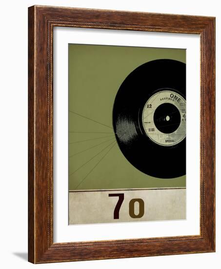 Vinyl 70-Sidney Paul & Co.-Framed Giclee Print