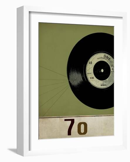 Vinyl 70-Sidney Paul & Co.-Framed Giclee Print