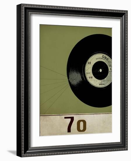 Vinyl 70-Sidney Paul & Co.-Framed Giclee Print