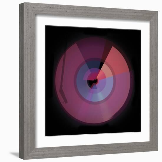 Vinyl Groove II-Malcolm Sanders-Framed Giclee Print