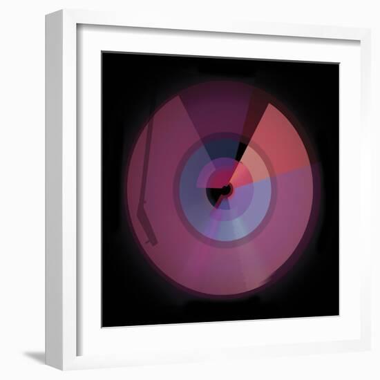 Vinyl Groove II-Malcolm Sanders-Framed Giclee Print