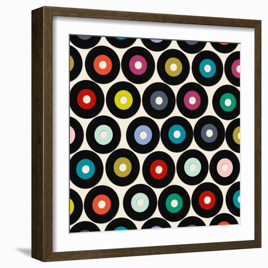 Vinyl (Variant 1)-Sharon Turner-Framed Art Print