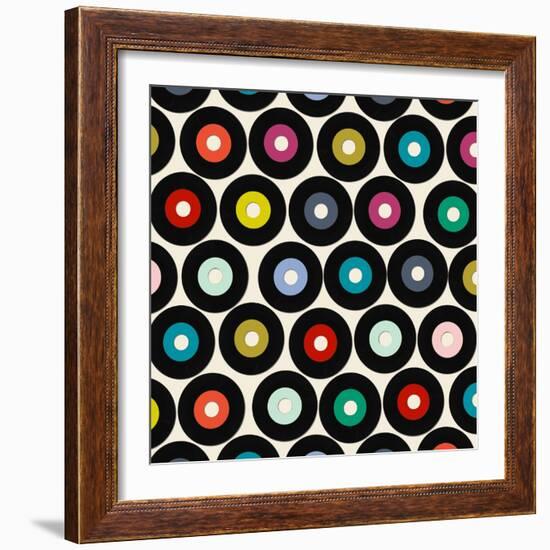 Vinyl (Variant 1)-Sharon Turner-Framed Art Print