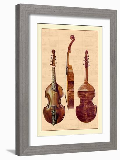 Viola d'Amore-null-Framed Art Print