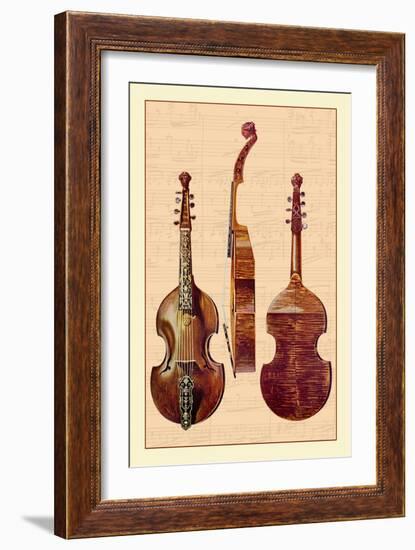 Viola d'Amore-null-Framed Art Print