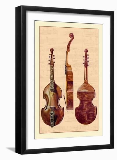 Viola d'Amore-null-Framed Art Print