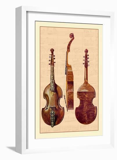 Viola d'Amore-null-Framed Art Print