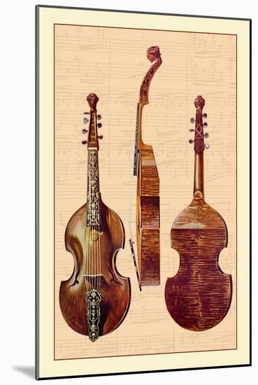 Viola d'Amore-null-Mounted Art Print