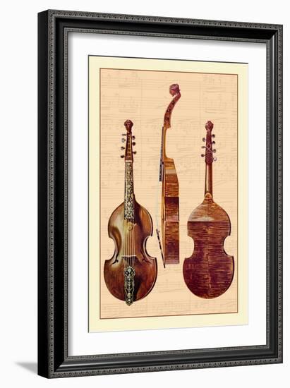 Viola d'Amore-null-Framed Art Print