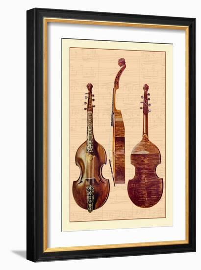 Viola d'Amore-null-Framed Art Print