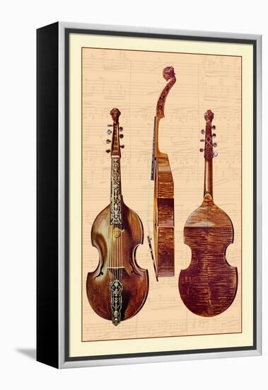 Viola d'Amore-null-Framed Stretched Canvas