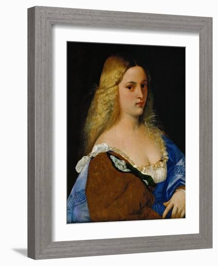 Violante-Titian (Tiziano Vecelli)-Framed Giclee Print