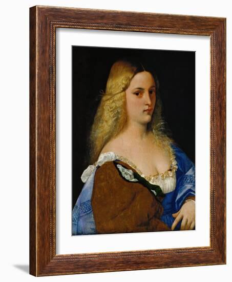 Violante-Titian (Tiziano Vecelli)-Framed Giclee Print