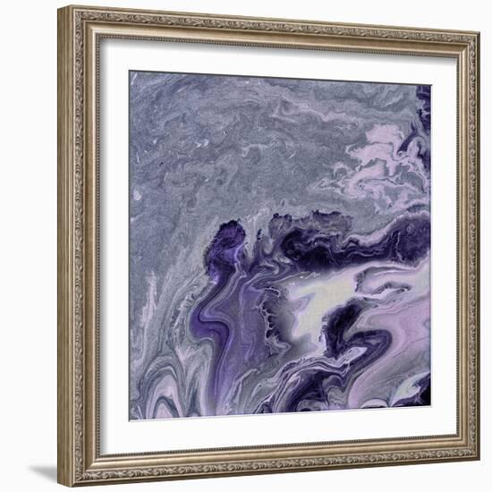 Violet Agate-M. Mercado-Framed Art Print