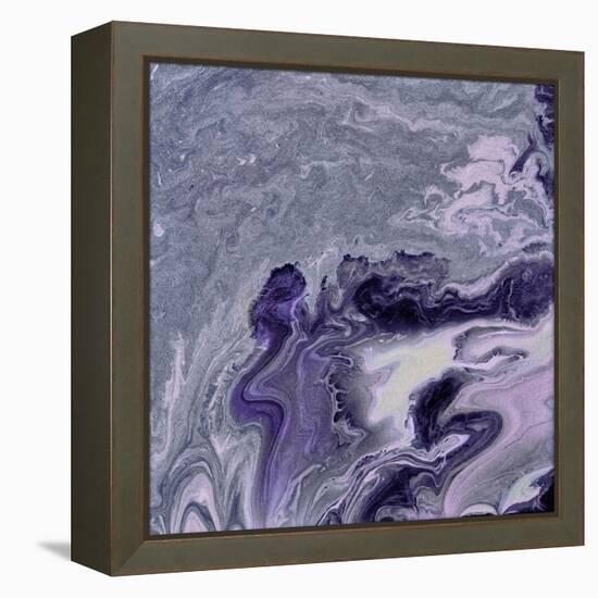 Violet Agate-M. Mercado-Framed Stretched Canvas