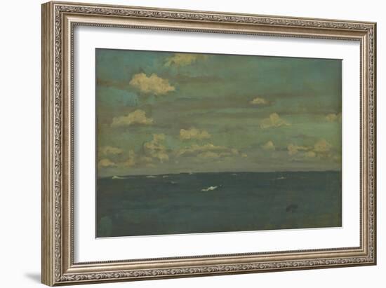 Violet and Silver - the Deep Sea, 1893-James Abbott McNeill Whistler-Framed Giclee Print