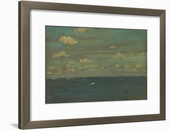 Violet and Silver - the Deep Sea, 1893-James Abbott McNeill Whistler-Framed Giclee Print