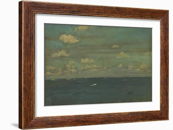 Violet and Silver - the Deep Sea, 1893-James Abbott McNeill Whistler-Framed Giclee Print