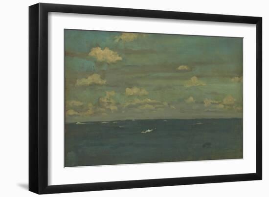 Violet and Silver - the Deep Sea, 1893-James Abbott McNeill Whistler-Framed Giclee Print