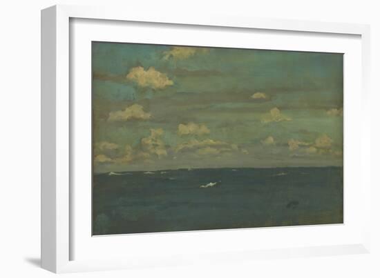 Violet and Silver - the Deep Sea, 1893-James Abbott McNeill Whistler-Framed Giclee Print