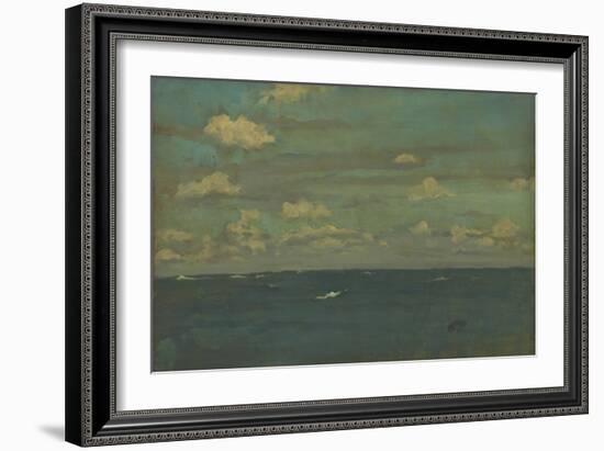 Violet and Silver - the Deep Sea, 1893-James Abbott McNeill Whistler-Framed Giclee Print