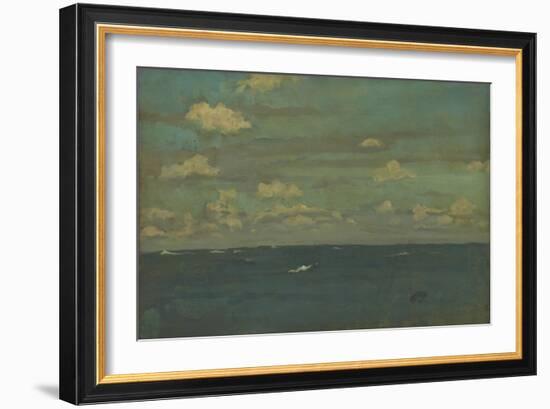 Violet and Silver - the Deep Sea, 1893-James Abbott McNeill Whistler-Framed Giclee Print