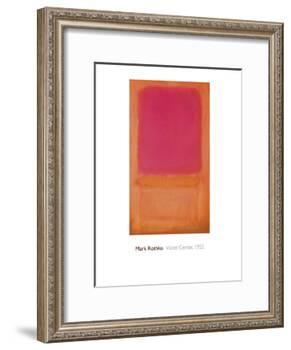 Violet Center, 1955-Mark Rothko-Framed Giclee Print