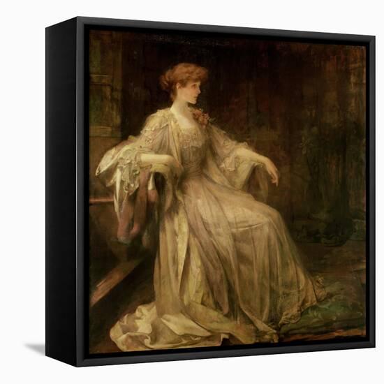 Violet, Duchess of Rutland-James Jebusa Shannon-Framed Premier Image Canvas