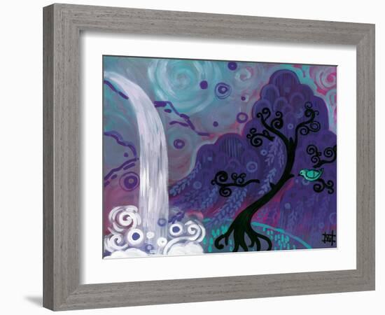 Violet Falls-Natasha Wescoat-Framed Giclee Print