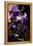 Violet flowers-Vivienne Dupont-Framed Stretched Canvas