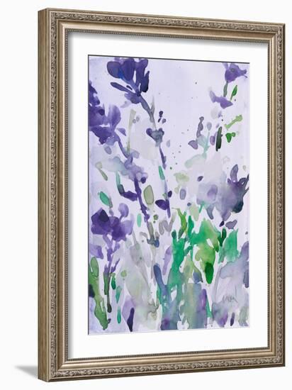 Violet Garden Moment I-Samuel Dixon-Framed Art Print