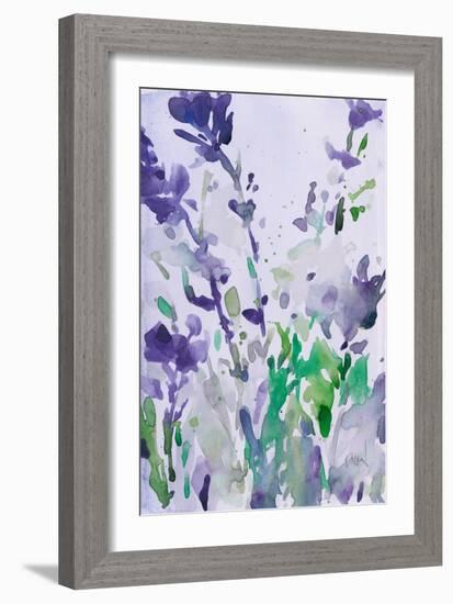 Violet Garden Moment I-Samuel Dixon-Framed Art Print